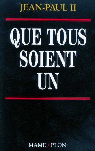 Lettre encyclique Ut unum sint du Saint-Père Jean-Paul II sur l'engagement oecuménique