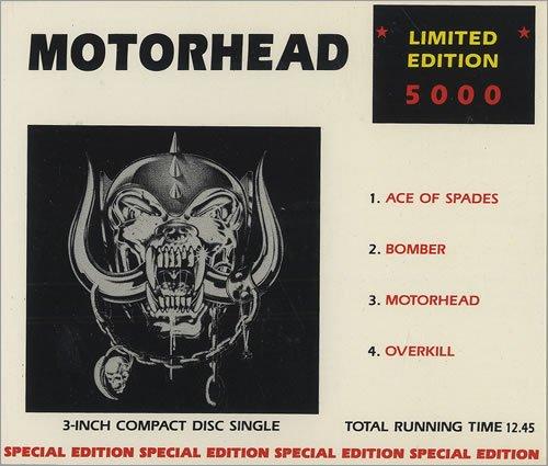 MOTORHEAD 3" LIMITED EDITION EP