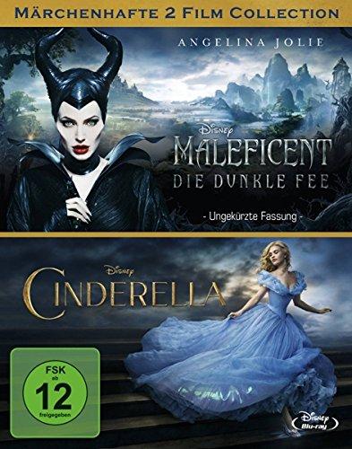 Maleficent - Die dunkle Fee / Cinderella [Blu-ray]