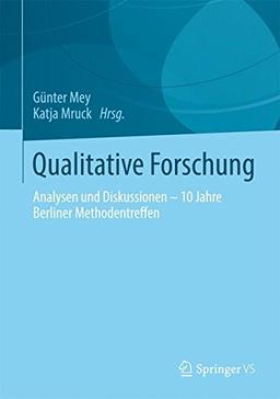 Qualitative Forschung: Analysen und Diskussionen - 10 Jahre Berliner Methodentreffen