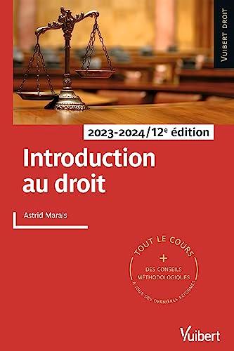 Introduction au droit : 2023-2024