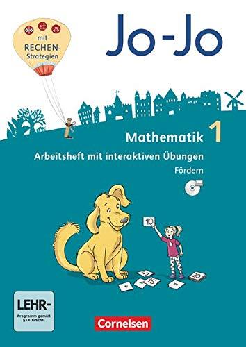 Jo-Jo Mathematik - Allgemeine Ausgabe 2018 - 1. Schuljahr: Arbeitsheft Fordern