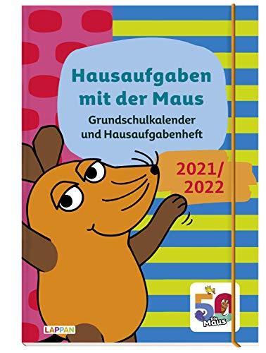 Grundschulkalender und Hausaufgabenheft mit der Maus 21/22