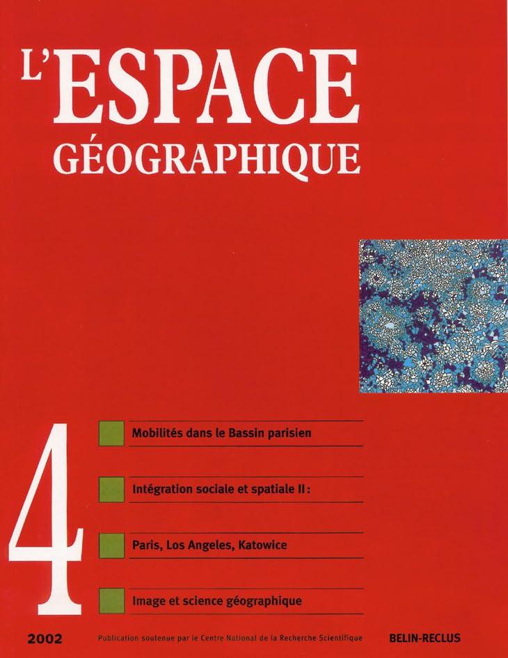 Espace géographique, n° 4 (2002)