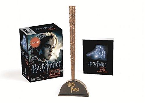 Harry Potter Hermiones Wand with Sticker Kit: Lights Up! (Miniature Editions)