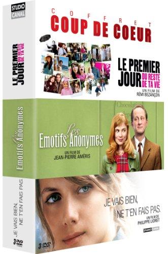 Coffret coup de coeur : le premier jour du reste de ta vie ; les émotifs anonymes ; je vais bien ne t'en fais pas [FR Import]