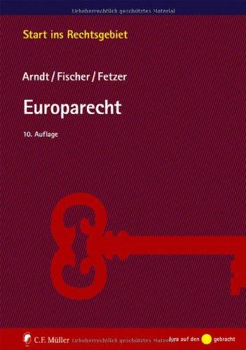 Europarecht (Start ins Rechtsgebiet)