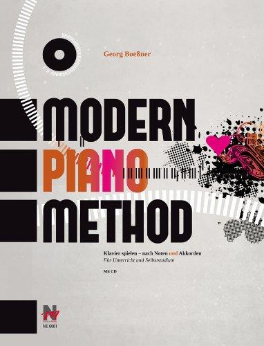 Modern Piano Method: Klavier spielen - nach Noten und Akkorden