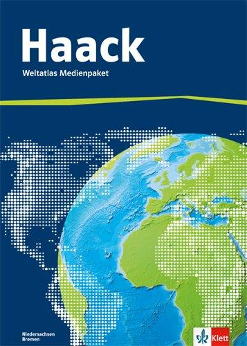 Der Haack Weltatlas - Ausgabe Niedersachsen und Bremen: Weltatlas Medienpaket (inkl. Übungssoftware auf CD-ROM und Arbeitsheft Kartenlesen mit Atlasführerschein)