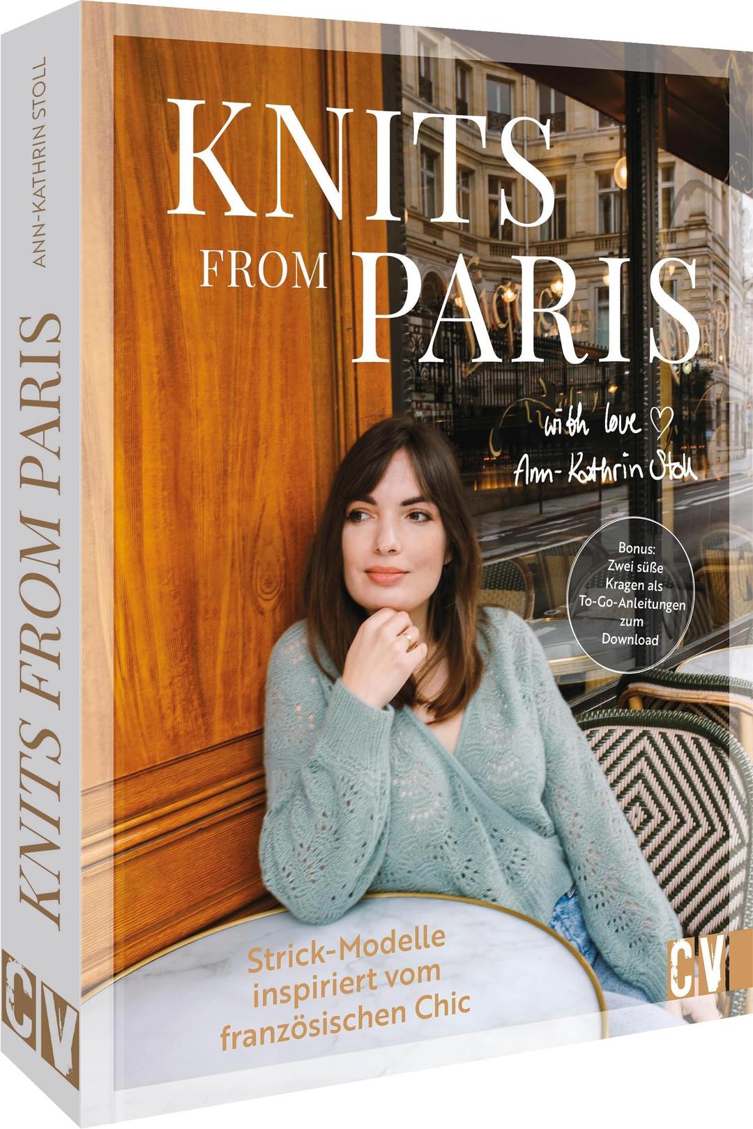 Strickbuch – Knits from Paris: Strick-Modelle inspiriert vom französischen Chic.