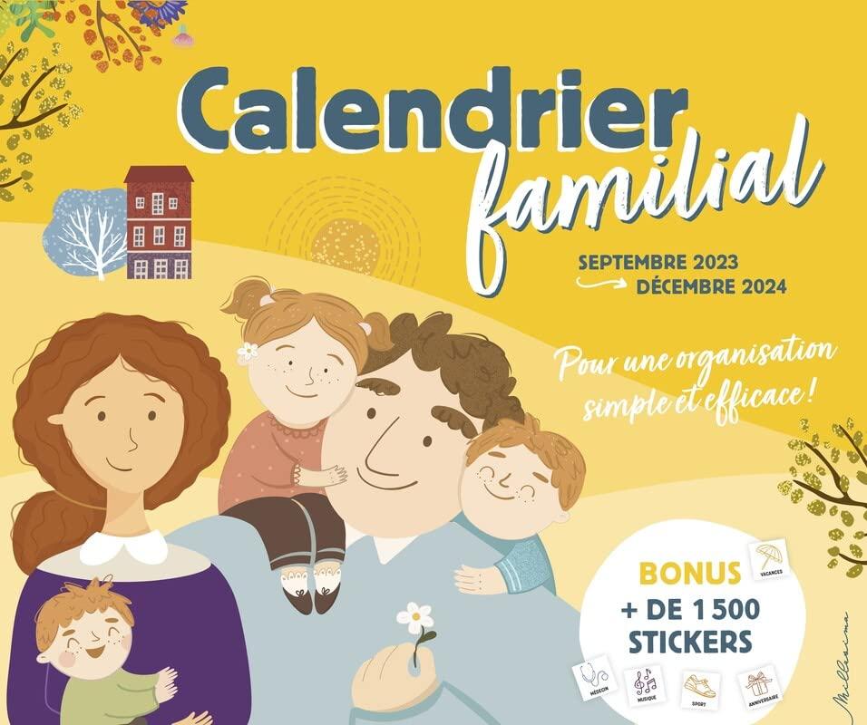 Calendrier familial 2023-2024