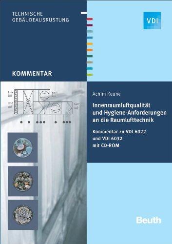 Innenraumluftqualität und Hygiene-Anforderungen an die Raumlufttechnik: Kommentar zu VDI 6022 und VDI 6032 Mit CD-ROM