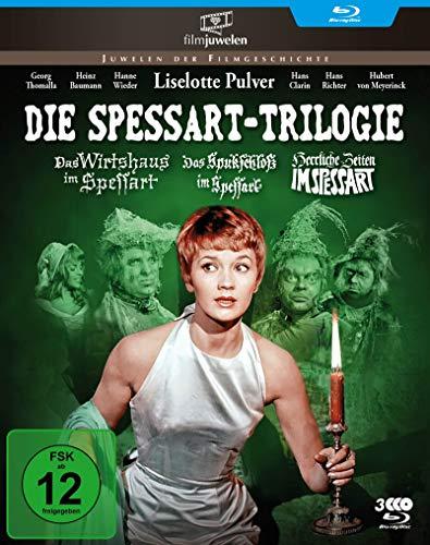 Die Spessart-Trilogie: Alle 3 Spessart-Komödien mit Lilo Pulver (Filmjuwelen) [Blu-ray]