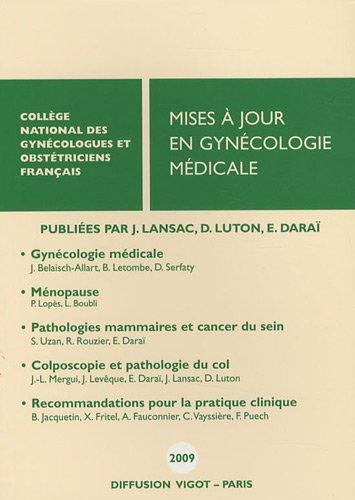 Mise à jour en gynécologie médicale