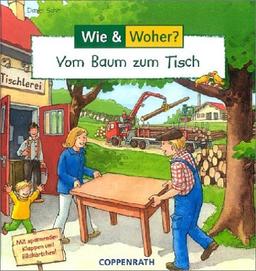 Wie? Woher? Vom Baum zum Tisch. Mit spannenden Klappen und Bildkärtchen!