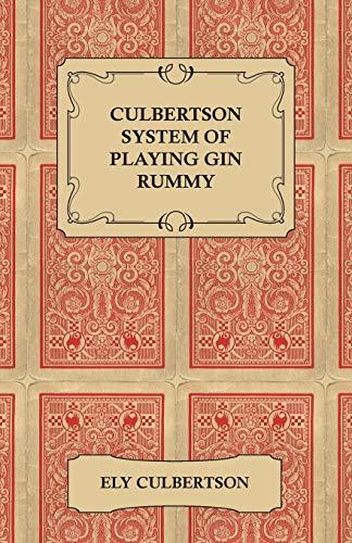 Culbertson System of Playing Gin Rummy