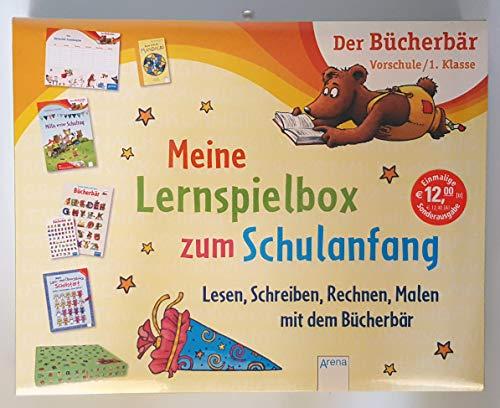 Meine Lernspielbox zum Schulanfang: Lesen, Schreiben, Rechnen, Malen mit dem Bücherbär