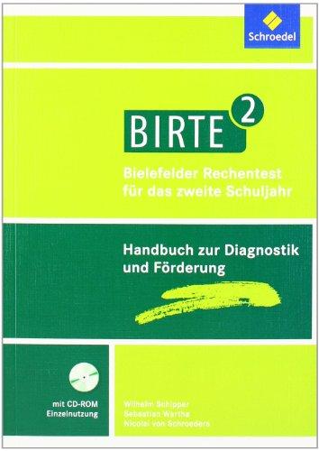 BIRTE 2 - Bielefelder Rechentest für das 2. Schuljahr: Handbuch mit CD-ROM