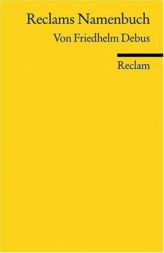 Reclams Namenbuch