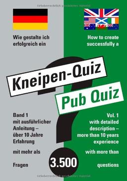 Wie gestalte ich erfolgreich ein Kneipen-Quiz?: How to create successfully a Pub Quiz?