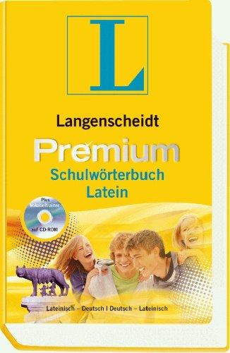 Langenscheidt Premium-Schulwörterbuch Latein: Lateinisch-Deutsch/Deutsch-Lateinisch (Langenscheidt Premium-Schulwörterbücher)