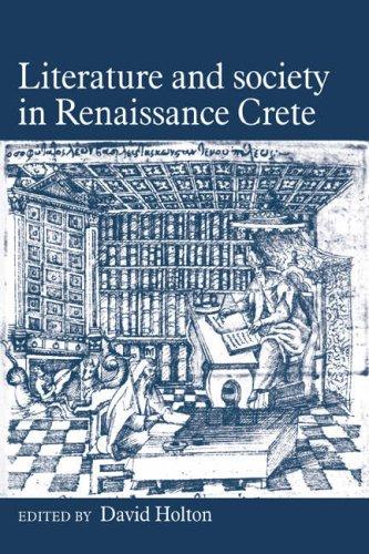 Literature Soc in Renaissance Crete