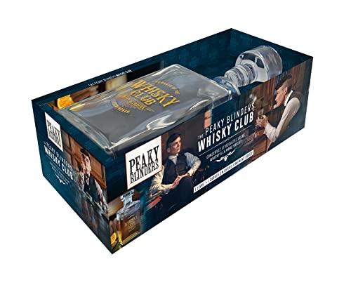 The Peaky blinders whisky club : conservez et dégustez votre whisky à la mode Shelby : 1 livre + 1 carafe en verre finement dorée