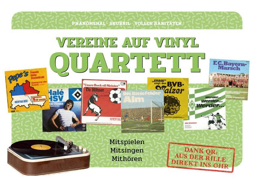 Vereine auf Vinyl Quartett: Fußball-Kult-Vereine auf Vinyl