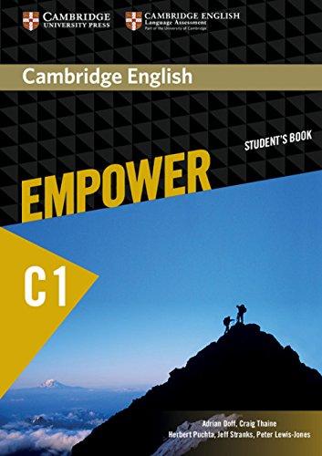 Cambridge English Empower C1: Student's book (print). Für Erwachsenenbildung/Hochschulen