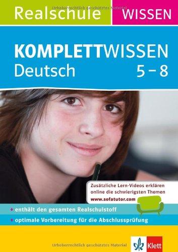 KomplettWissen Realschule Deutsch 5-8