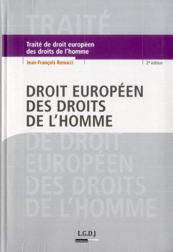 Traité de droit européen des droits de l'homme