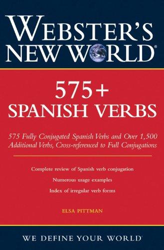 Webster's New World 575+ Spanish Verbs