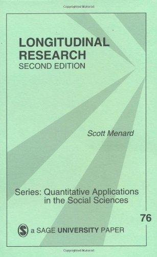 Longitudinal Research (Sage University Papers Series)