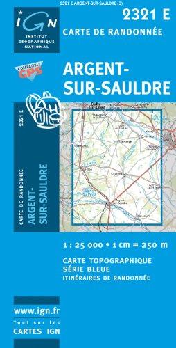 Carte de randonnée : Argent-sur-Sauldre (Série Bleue)