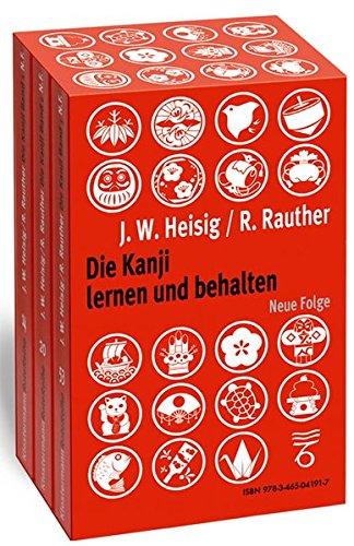 Die Kanji lernen und behalten Bände 1 bis 3. Neue Folge (Klostermann RoteReihe)