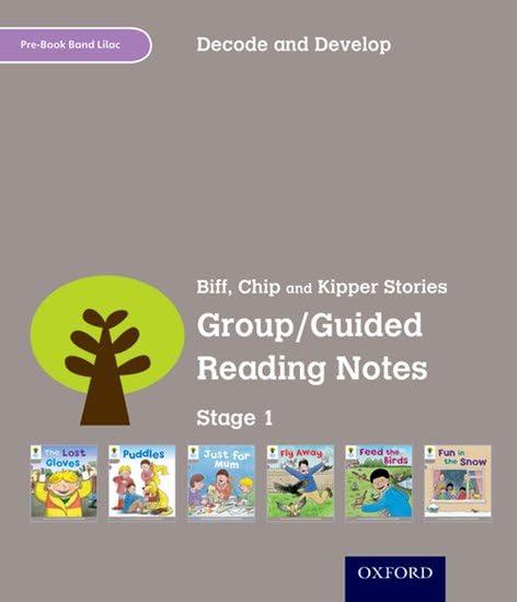 Oxford Reading Tree: Stage 1: Decode and Develop: Group/Guided Reading Notes