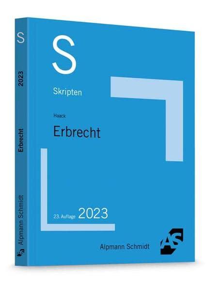 Skript Erbrecht (Skripten Zivilrecht)