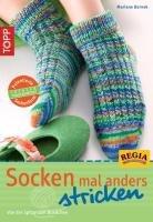 Socken mal anders stricken: Von der Spitze zum Bündchen