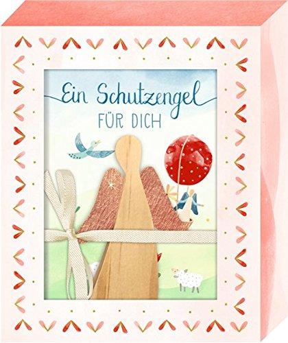 Geschenkbox - Ein Schutzengel für dich: Kleiner Holzengel mit Buch