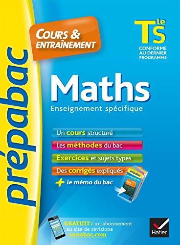 Maths terminale S : enseignement spécifique