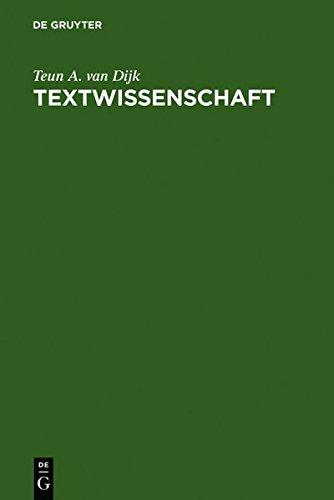 Textwissenschaft: Eine interdisziplinäre Einführung