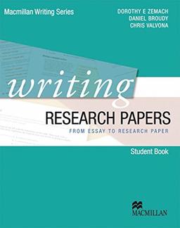 Writing Research Papers: from essay to research paper / Student's Book