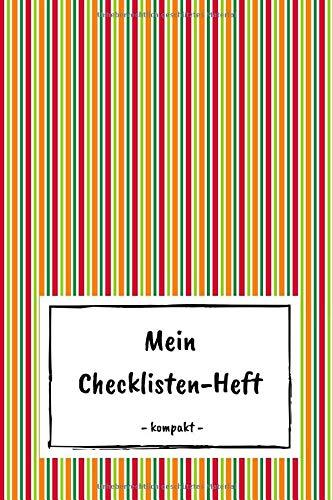 Mein Checklisten-Heft - kompakt: To Do Planer mit Checkbox zum Abhaken | Aufgabenplaner A6 | 100+ Seiten