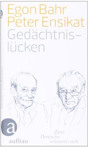 Gedächtnislücken: Zwei Deutsche erinnern sich