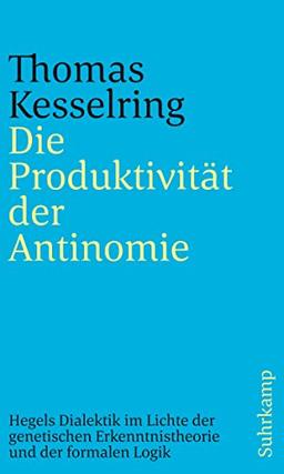 Die Produktivität der Antinomie: Hegels Dialektik im Lichte der genetischen Erkenntnistheorie und der formalen Logik