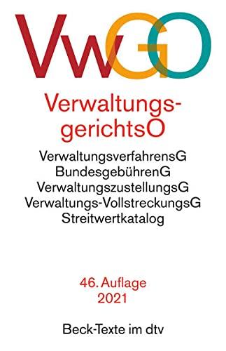 Verwaltungsgerichtsordnung, Verwaltungsverfahrensgesetz (dtv Beck Texte)