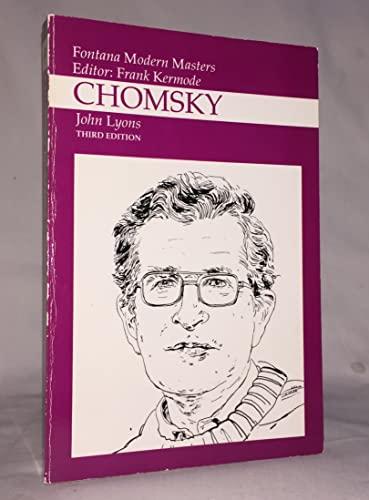 CHOMSKY (Fontana Modern Masters)