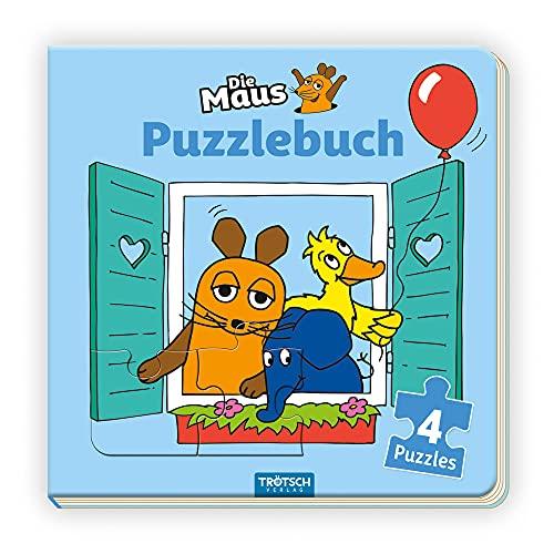 Trötsch Die Maus Puzzlebuch: Kinderbuch Beschäftigungsbuch Entdeckerbuch Puzzlebuch