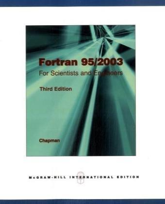 Fortran 95/2003 for Scientists and Engineers: 1995-2003