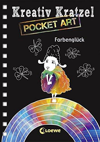 Kreativ-Kratzel Pocket Art: Farbenglück (Kreativ-Kratzelbuch)